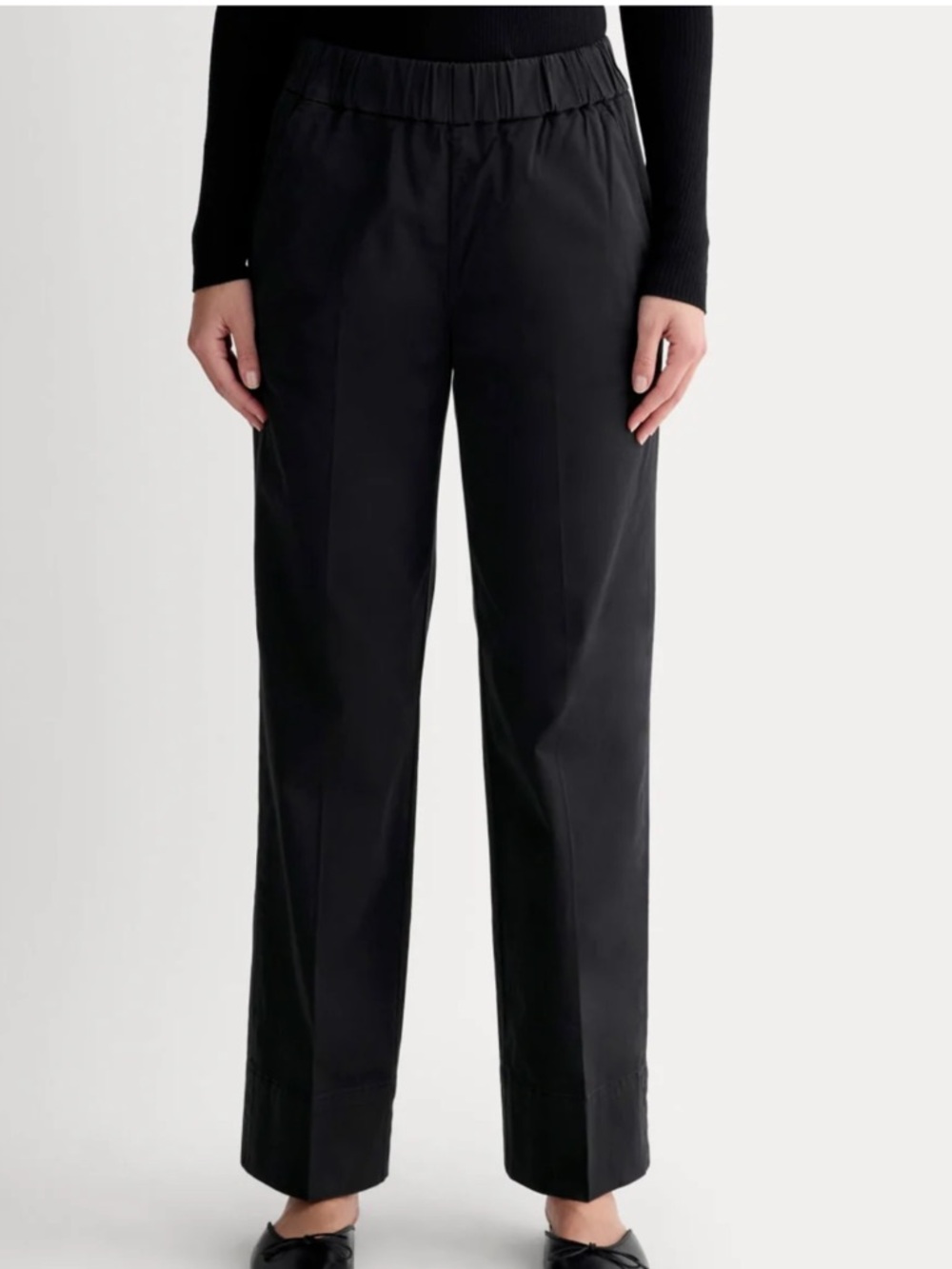 Everlane Black THE EASY PANT